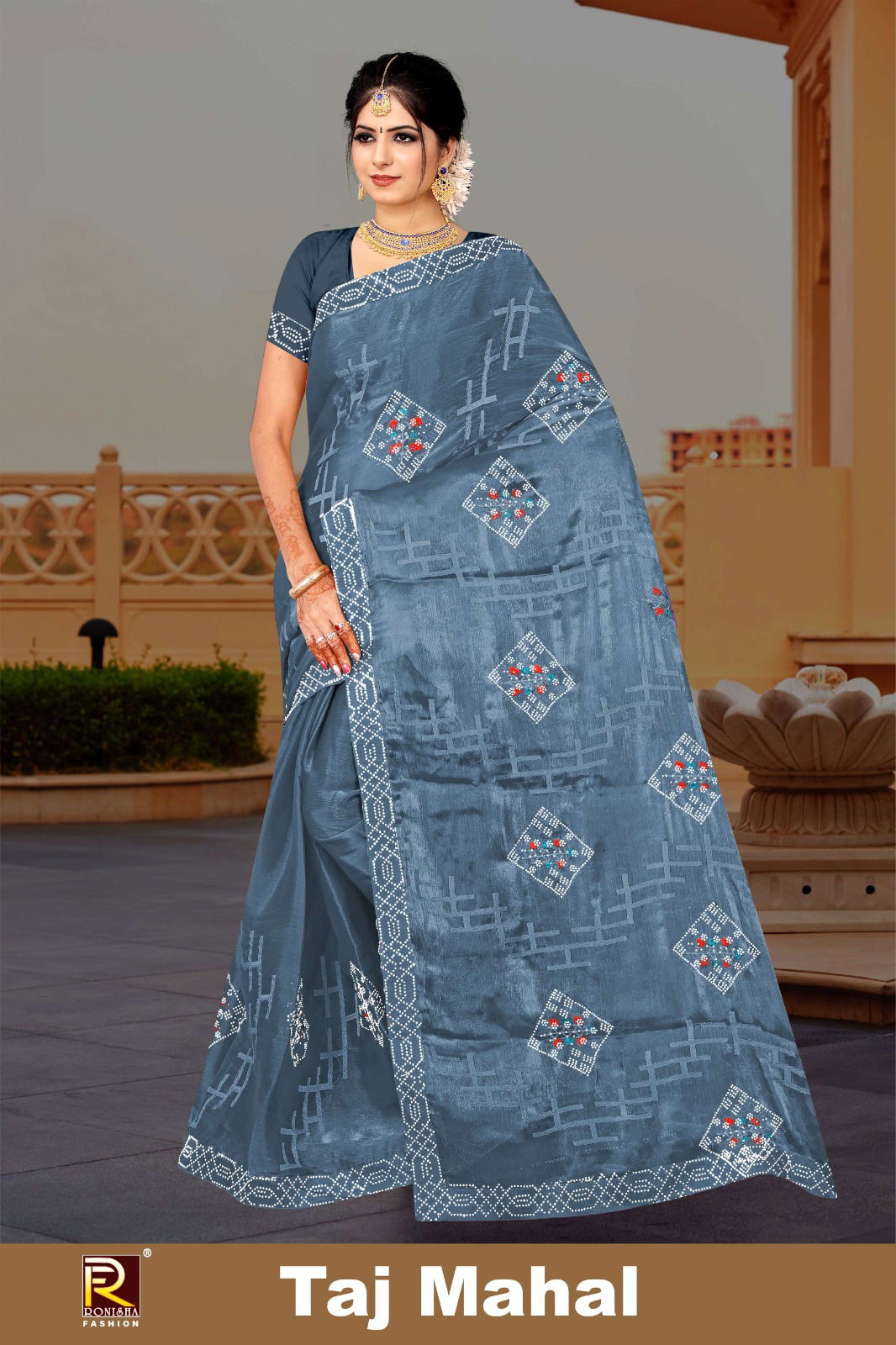 Taj Mahal By Ronisha Jimmy Choo Designer Saree Wholesale Shop In Surat
